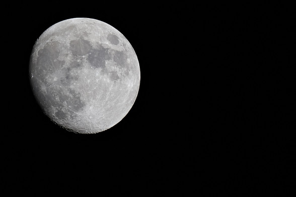 Waxing Gibbous Moon - 93% Illuminated