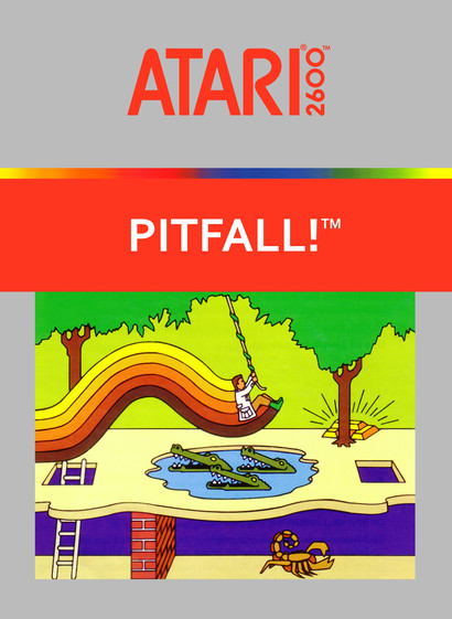 POrtada del juego para Atari