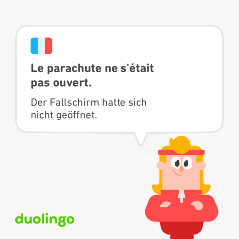 Der Fallschirm hatte sich nicht geöffnet.