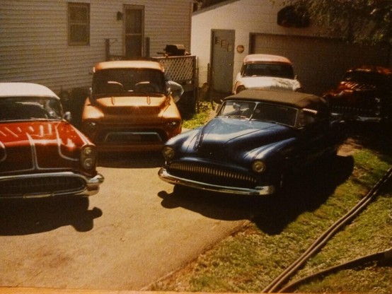 Some of my grandfather's cars.