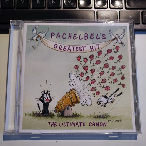 foto der CD "pachelbel's greatest hit: the ultimate canon" â€“ vorderseite
