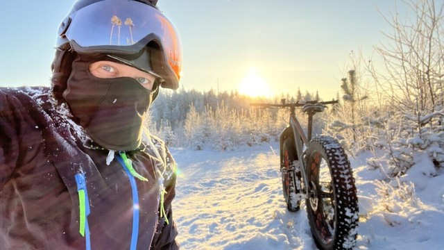We had relatively fresh and sunny winter weather today in Central Finland. The temperature was -17°C. Today was again time for a bit longer basic endurance ride, so I rode 29 km / 2 hours 40 min.