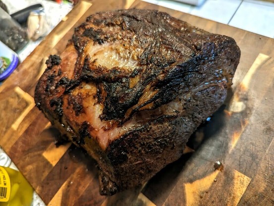 Prime rib eye roast I did on Thanksgiving