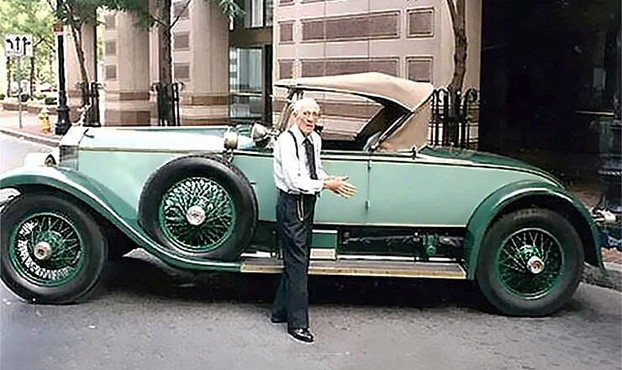This man owned and drove the same Rolls Royce for 77 years, then just two months before his death he donated $1 million to the Springfield Museum to ensure its preservation.
