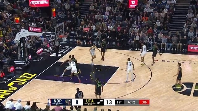 Keyonte signature move. Sweet dish to Collins