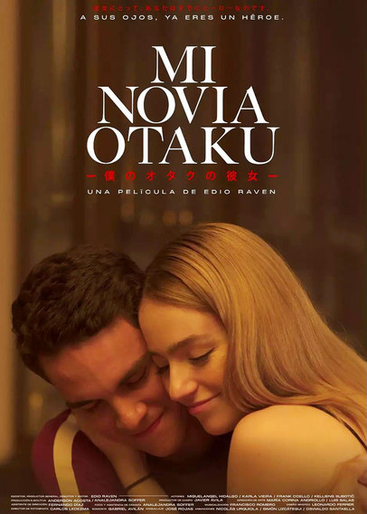 Poster for Venezuelan rom-com My Otaku Girlfriend