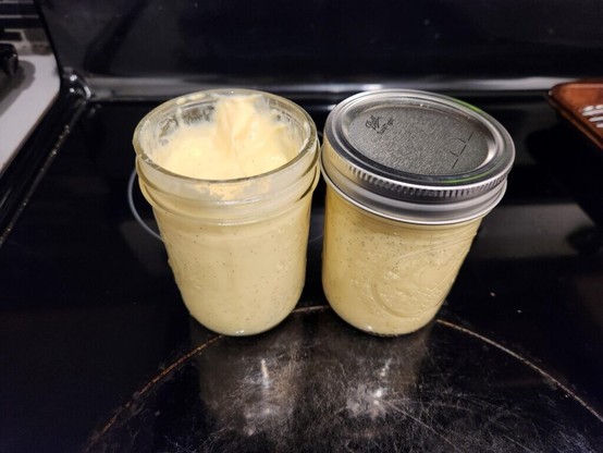 Custard w/real vanilla beans, perfect in the sous vide