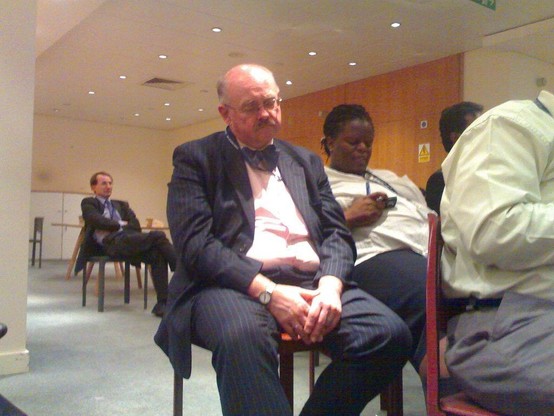 healthcare professionals want participant-driven events: a photograph of an attendee sleeping during a boring meeting. Photo attribution: Flickr user markhillary