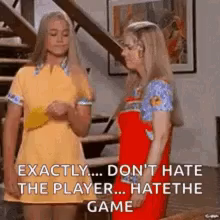 Exactly - dont hate the player hate the game