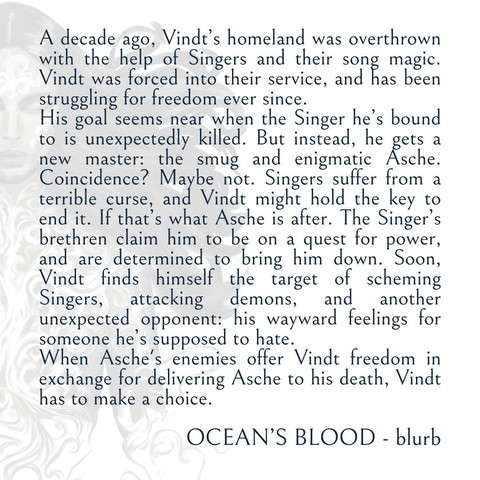 Blurb of OCEAN'S BLOOD
