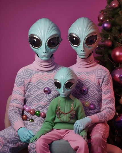Wishing this special community a very merry Alien Christmas!