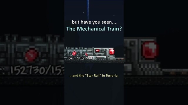 Mech Worm in Terraria? ─ Nah, Mechanical Armored Train Boss #shorts