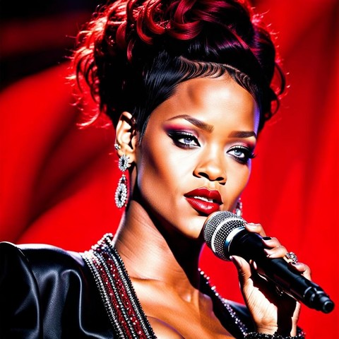 21st century music art: Rihanna