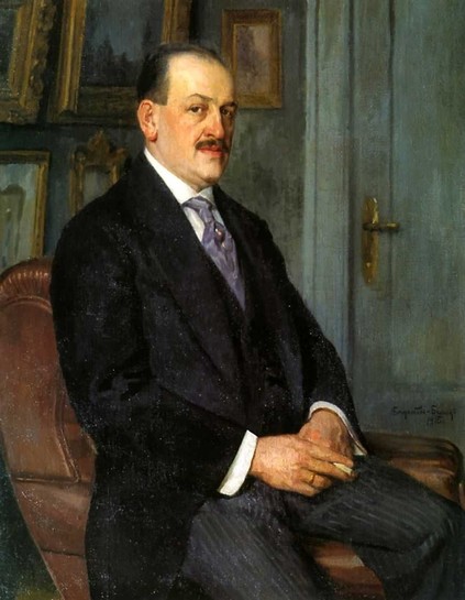 Le peintre Nikolai Bogdanov-Belsky