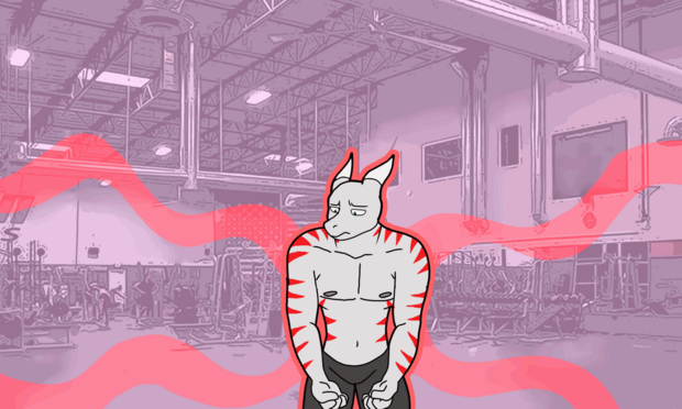 1st part of muscle growth/theft animation