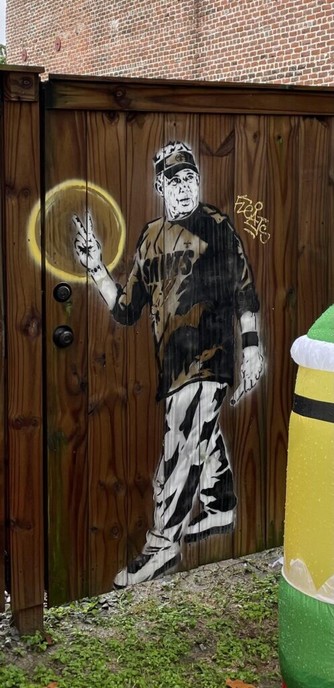 In NOLA and saw this. Peace out