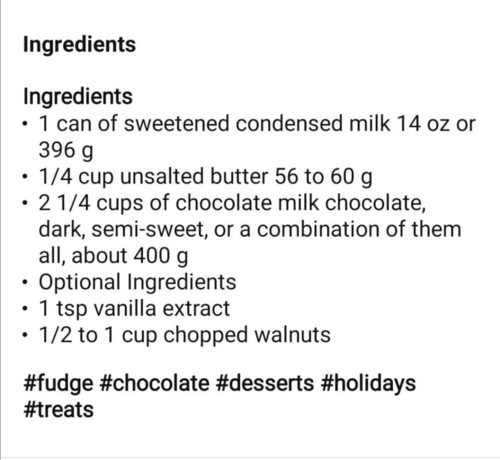 3 Ingredient Fudge
