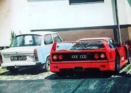 Anyone know more about this f40 I think it’s on old polish plates when Poland used to be a satellite state for the ussr