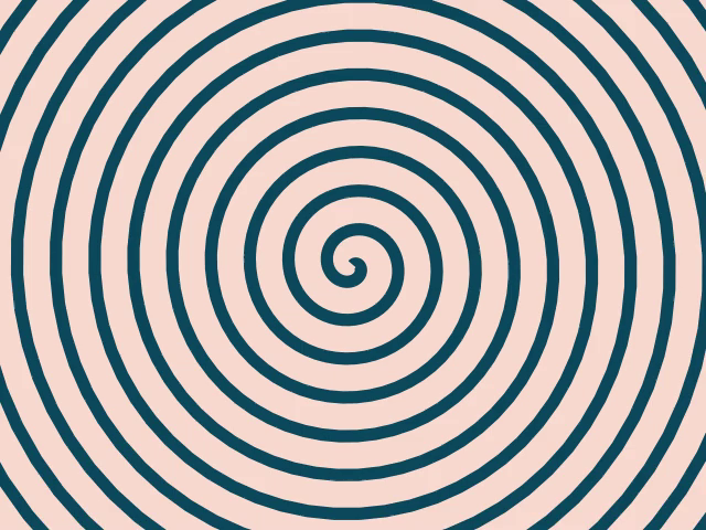 Animated spiral.
