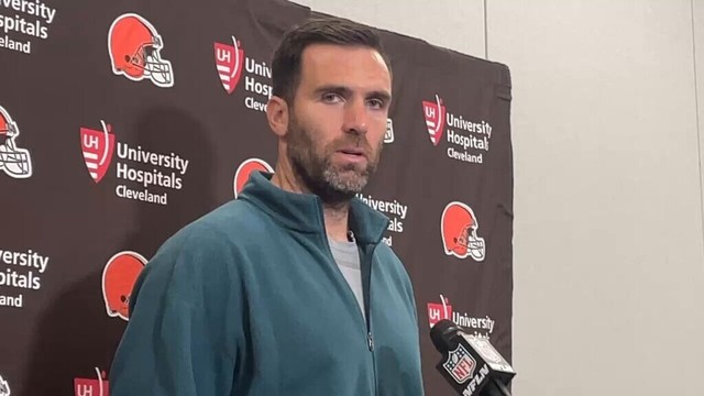 [Trotter] Flacco thinks this #Browns team is a playoff team and can make a run to the postseason despite today’s loss: