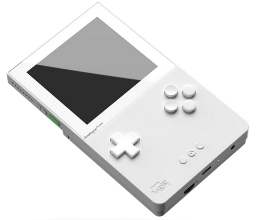 Analogue Pocket (Game Boy - Nachbau)  in weiß
