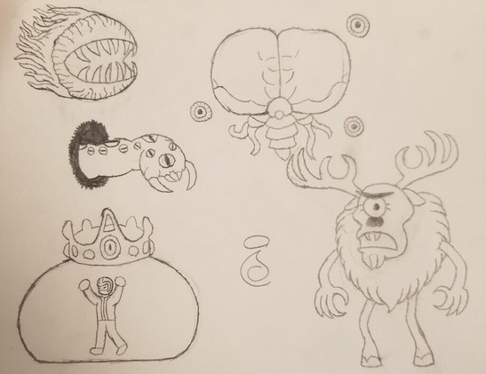 I tried to draw the PHM bosses.