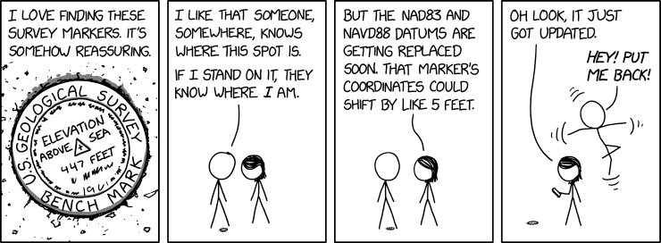 cartoon - XKCD - survey marker - https://xkcd.com/2920/