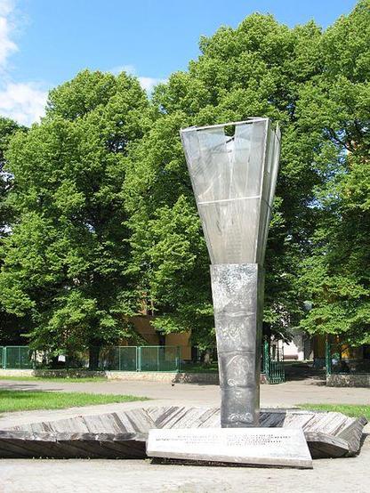 Denkmal zur Erinnerung an das KZ Riga-Kaiserwald in Riga.