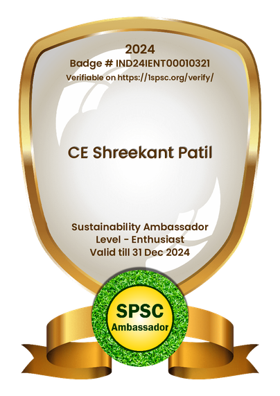 श्रीकांत पाटील नाशिक - CE Shreekant Patil is founder at PARENTNashik, Chartered Engineer with DGFT, Valuer, with 30 years of industrial experience now Mentor at Govt of India Initiatives: MAARG, BHASKAR, Startup India, WEP, STPI, BIRAC, AYE, MeitY Startup Hub, Certified LEAN, ZED, TEV Consultant, Euro Exim Bank, AfDB, Asian Development Bank, SIDBI, United Nations, European Commissions, Registered (Govt of India) Trainer, Assessor at NSDC (Skill India), PoP at UGC, Volunteer Startup Mentor at AICTE – Vidyanjali Programme, Independent Director, Chartered Engineer, Valuer, Niryat Bandhu, Udyami Mitra at Khadi India, member at International Trade Council – Business for innovation & technology, member, reviewer, mentor at Asian Council of Science Editors, IFERP, Global Harmonization Initiative, Cluster collaboration- EU, Sustainability Ambassador for UNSDG – SPSC.