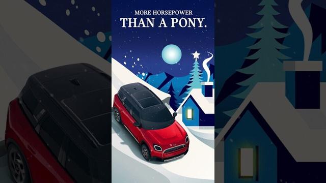 MINI USA | Make Your Season Bright in a All-Electric MINI Countryman