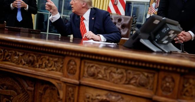 Trump rails against UK’s ‘huge’ trade deficit as hopes of tariff exemption fade – POLITICO