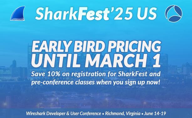 Early bird for SF25US is ending March 1 sign up now for a discount on registration.