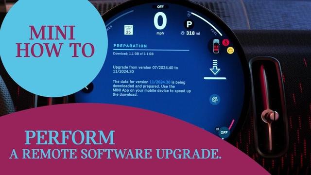 How to Perform a Remote Software Upgrade with OS 9 | MINI How-To