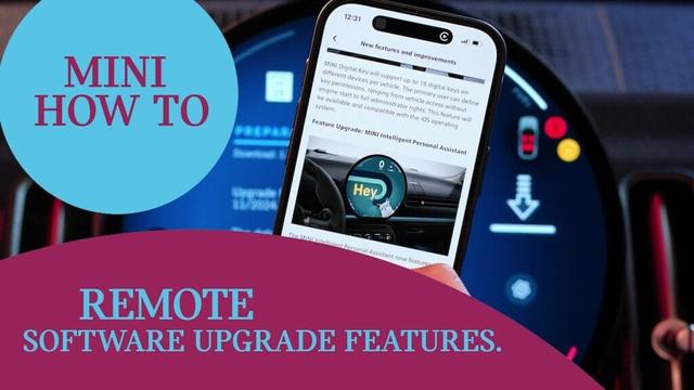 How to Use The Latest Remote Software Upgrade Features (OS 9) | MINI How-To