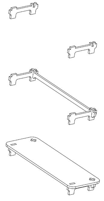IKEA-like assembly step illustrations.