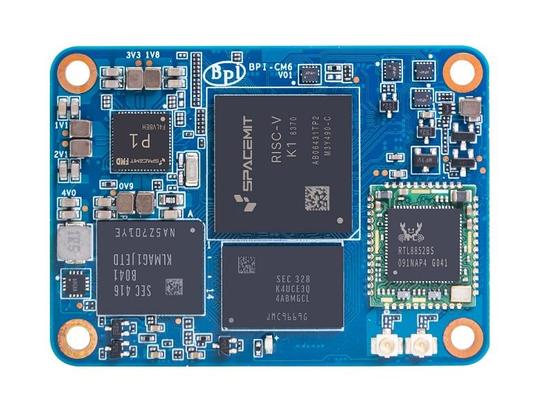 Banana Pi BPI-CM6 Core board + IO board . with BPI-CM6 ,you can free design youself IO board . which project are you want to do?
https://docs.banana-pi.org/en/BPI-CM6/BananaPi_BPI-CM6
#riscv #cm4 #bananapi #raspberrypi #opensource #ai #edgeai #deepx #deepseek