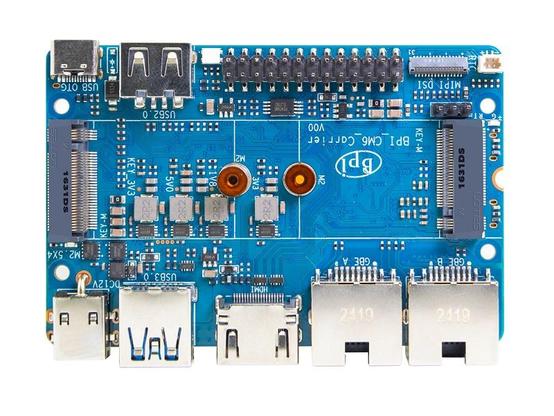 Banana Pi BPI-CM6 Core board + IO board . with BPI-CM6 ,you can free design youself IO board . which project are you want to do?
https://docs.banana-pi.org/en/BPI-CM6/BananaPi_BPI-CM6
#riscv #cm4 #bananapi #raspberrypi #opensource #ai #edgeai #deepx #deepseek