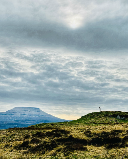 “The stone is a commanding viewpoint for Dunvegan village and miles around, but it is not a prehistoric monument. Instead, it was erected on midsummer's day 2000 by the villagers of Dunvegan, using only hand power and ropes. As the stone is fifteen feet high and weighs five tons, this was an impressive feat, and presumably used the same techniques as would have been used to build stone circles thousands of years ago.” I am pleased to be able to go up there every week for the view and the celebration.