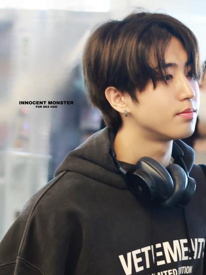 A photo of a Stray Kids member.