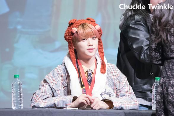 A photo of a Stray Kids member.