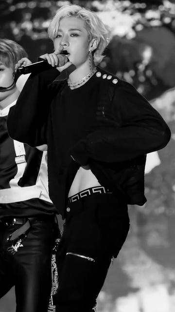 A photo of a Stray Kids member.