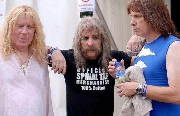 Le groupe spinal tap 41 ans plus tard.