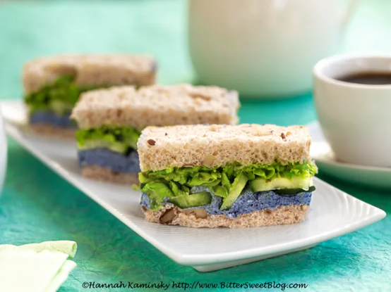 Pea Tea Sandwiches