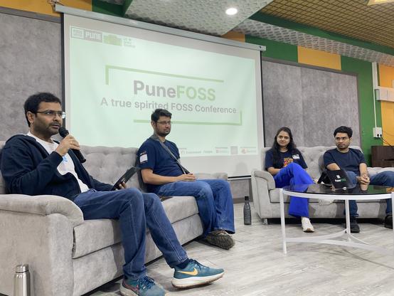 Beyond the buzzwords panel at PuneFOSS 3