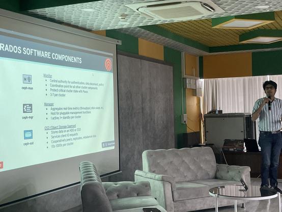 Gaurav Sitlani on Ceph at PuneFOSS 3