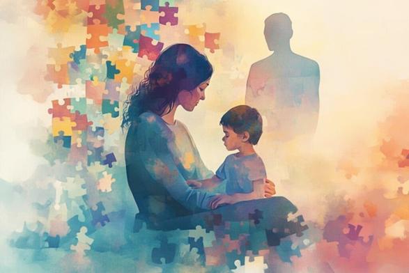 This shows a mom and child.
