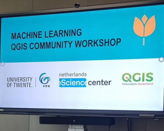 Machine learning QGIS community workshop