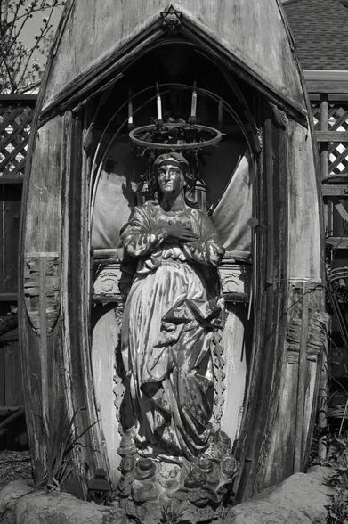 Our Lady of The Harbor sculpture