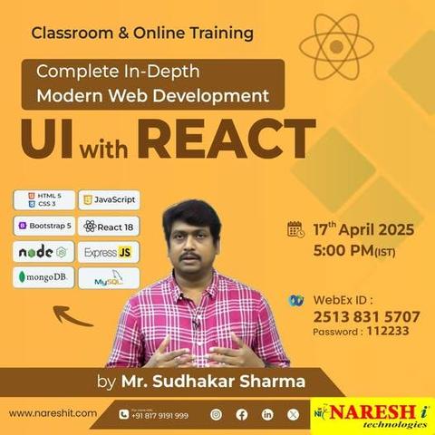 UI Full Stack Web Development with React