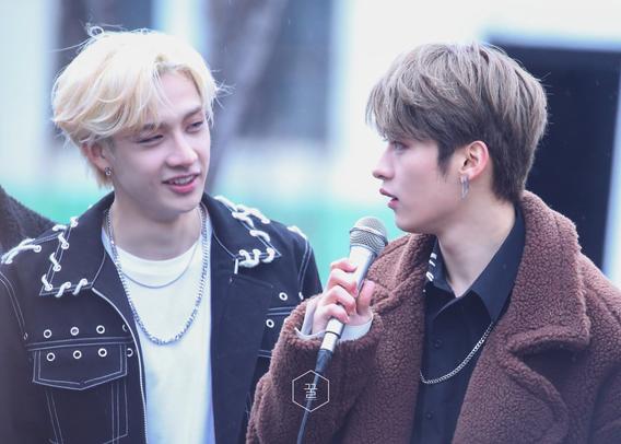 A photo of a Stray Kids member.